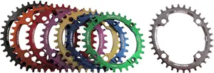 Blackspire Snaggletooth 104/30T Chainring (Gold) 1