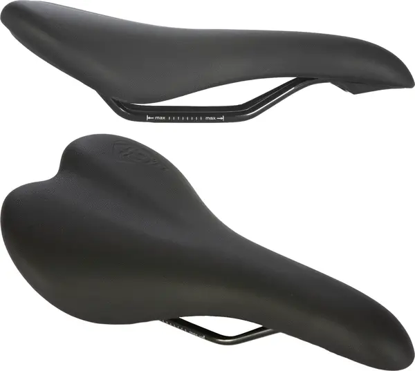 49N Round Perch Saddle: 143Mm (Black) 1