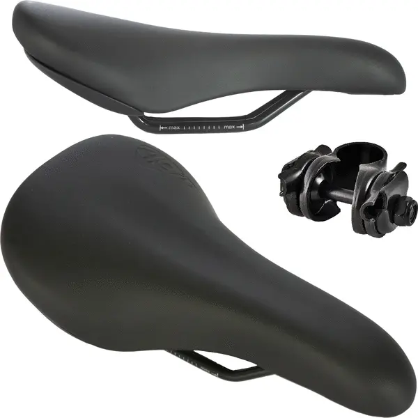 49N Youth Perch Saddle :130Mm (Black) 1