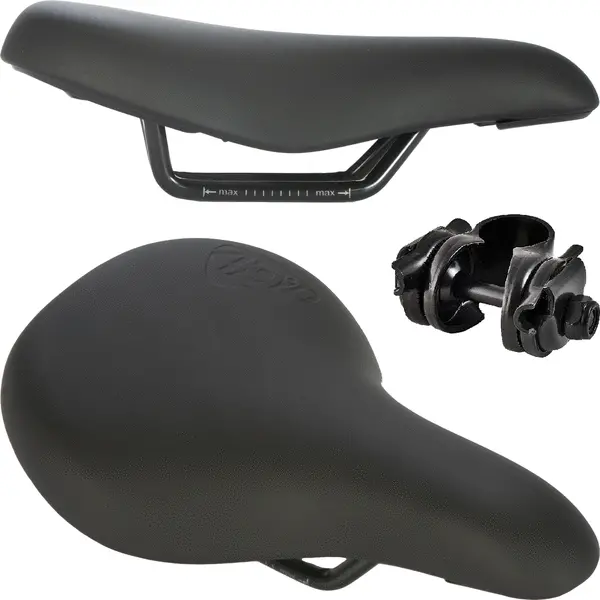49N Kids Perch Saddle: 130Mm (Black) 1