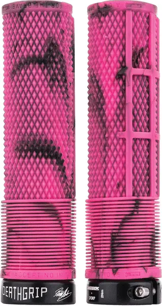 Dmr Deathgrip Brendog Flangeless/Thick (Pink Marble) 1