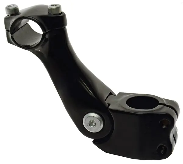 49N Adjustable Threadless Stem 1 1/8" Black 1