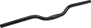 49N Steel Handlebar 40Mm Rise Black 1