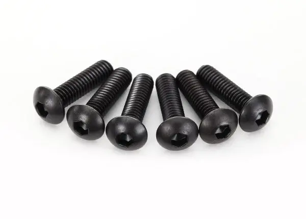 Traxxas Button Head Screws: M4x15mm (6) 1