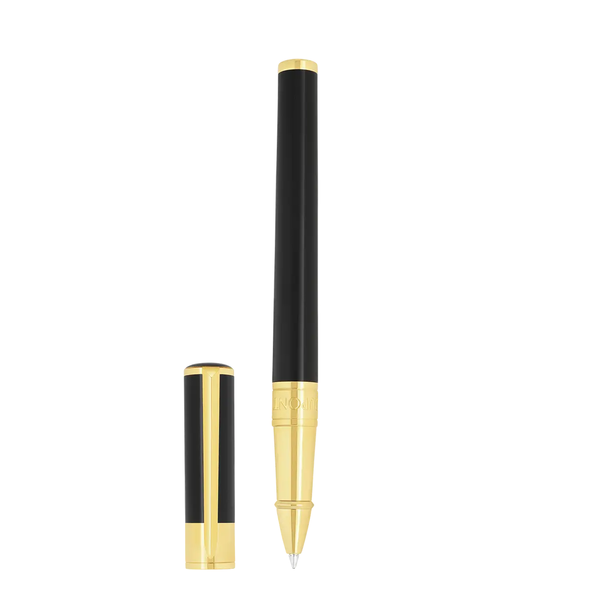 St Dupont Tintenroller Initial D Initial, Ltd. Edt., Golden 1