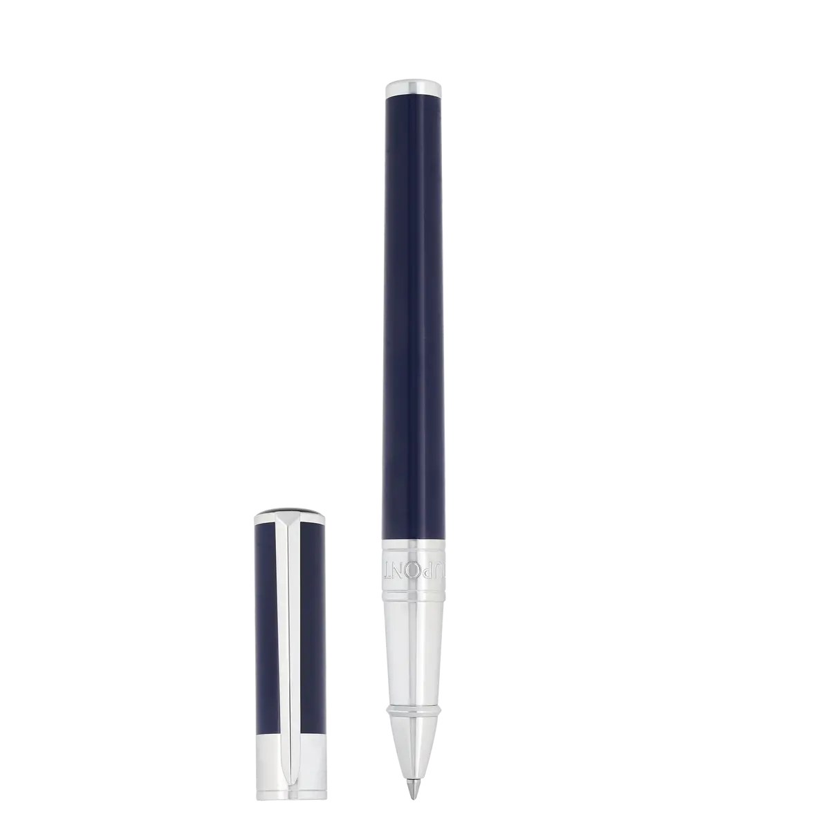 St Dupont Tintenroller Initial D Initial, Palladium, Ltd. Edt., Dark-Blue 1
