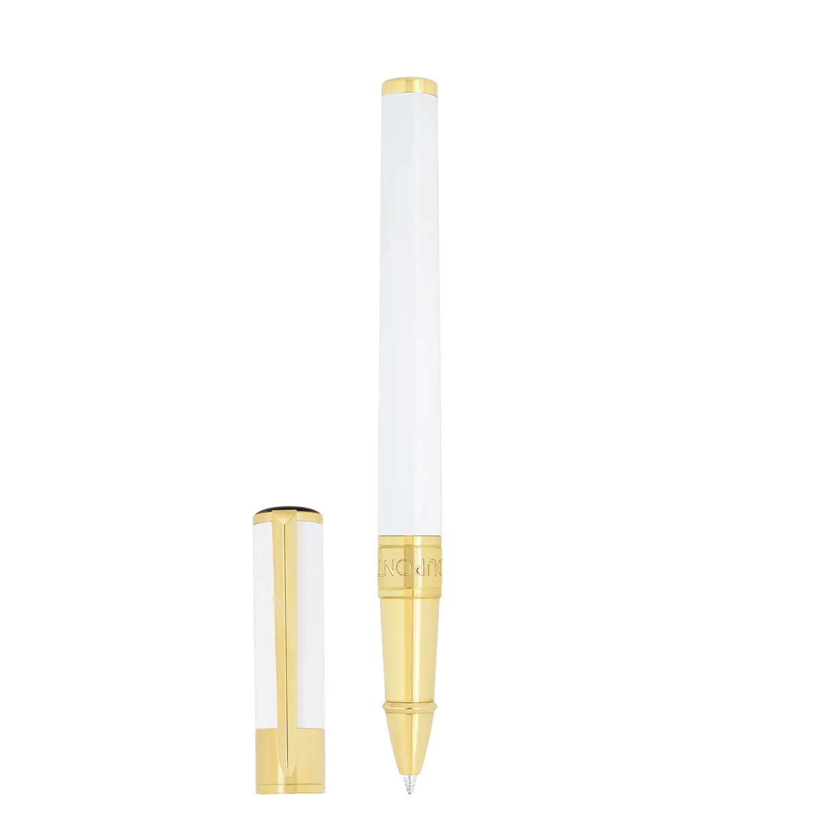St Dupont Tintenroller Initial D Initial, Palladium, Ltd. Edt., White 1