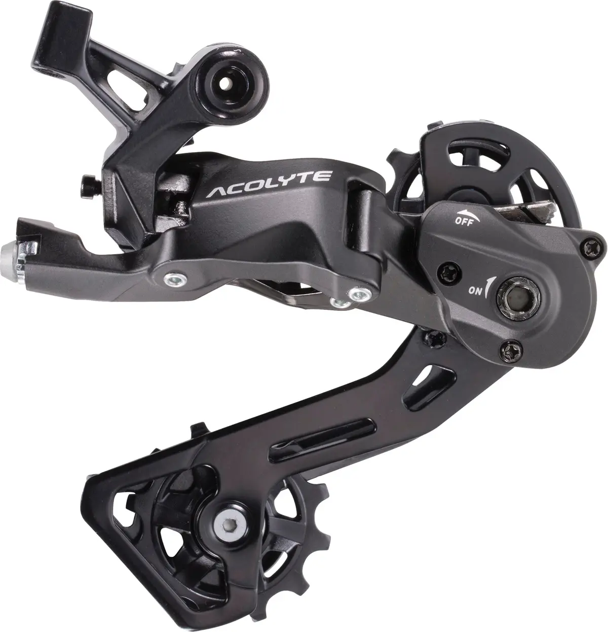 Microshift Acolyte Rear Derailler 8 Speed (Black) 1
