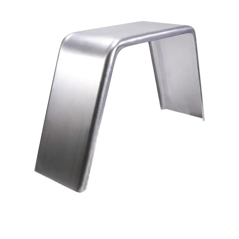 Single Axle Trailer Fender Steel 16 Gauge Jeep/Square - 10" (W) X 36" (L) X 19" (H) 2