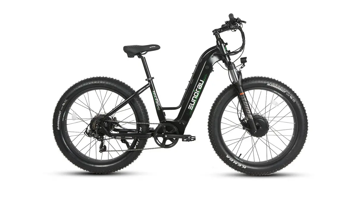Eunorau Fat-Awd 2.0 Step Thru Electric Bike (Raven) 1