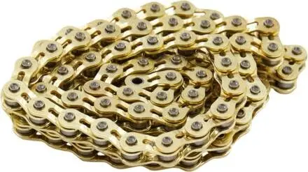 Eclat Stroke Half Link Chain Gold 1