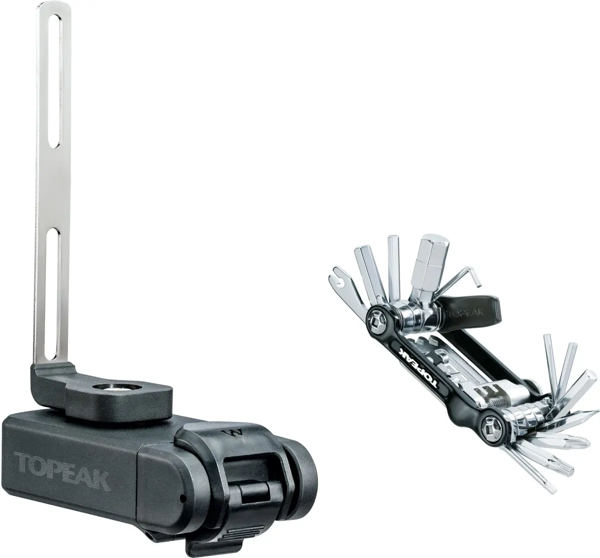 Topeak Ninja Bike Cage Mount & Mini 20 Pro Tool 1
