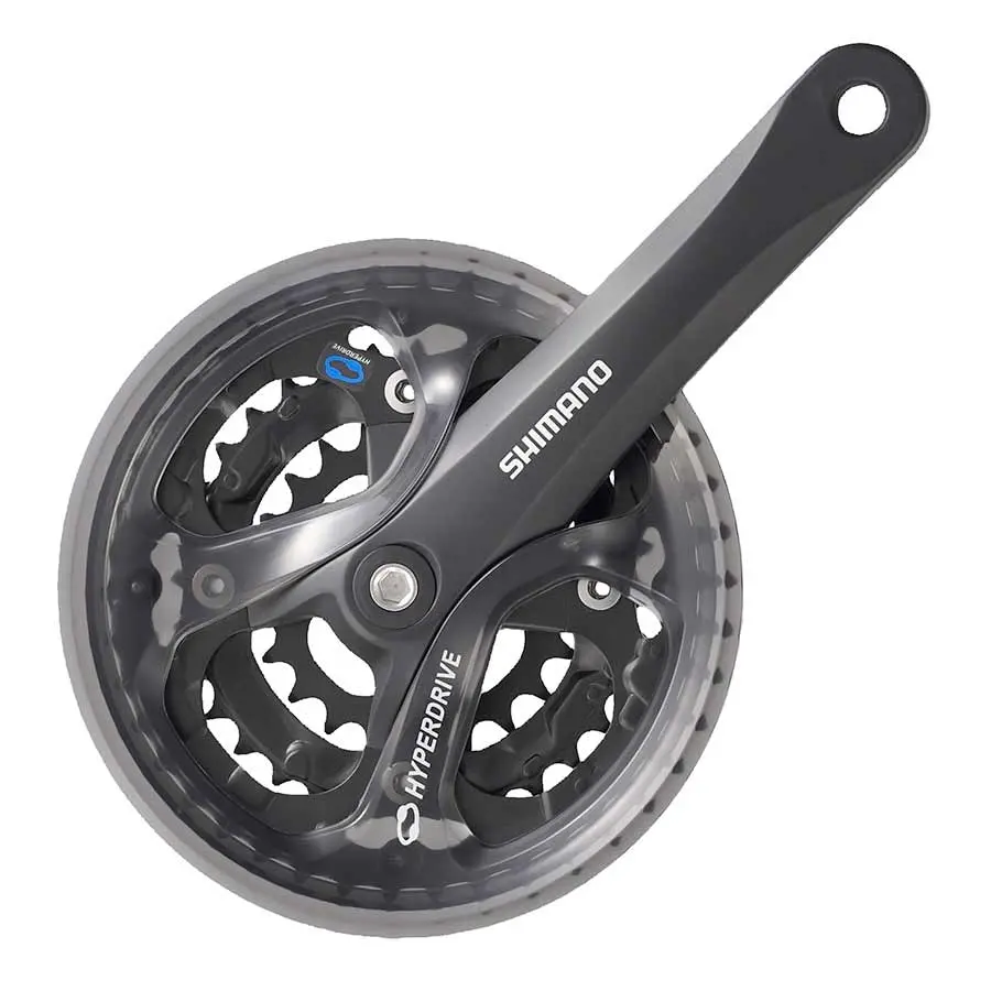 Shimano Acera Fc-M361 Crankset 7/8  Square 175Mm (Black) 1