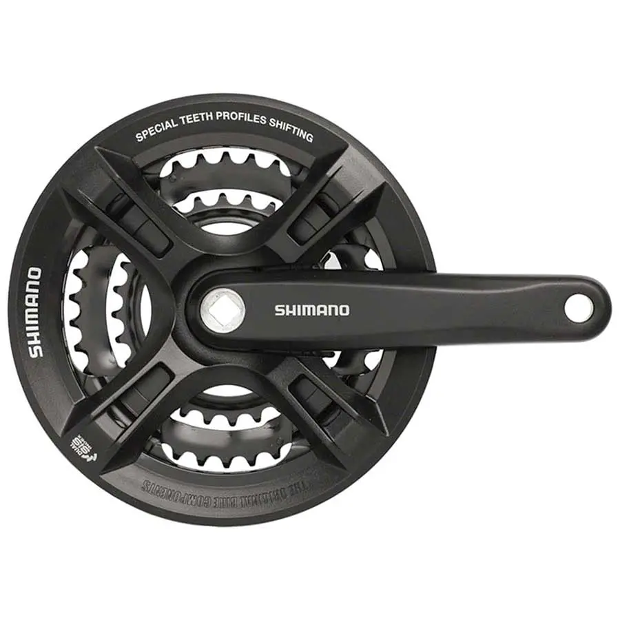 Shimano Altus Fc-M311 Crankset 7/8 170Mm (Black) 1