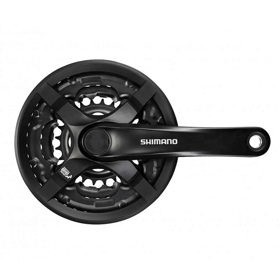 Shimano Fc-Ty501 Crankset 6/7/8Sp 170Mm Square (Black) 1