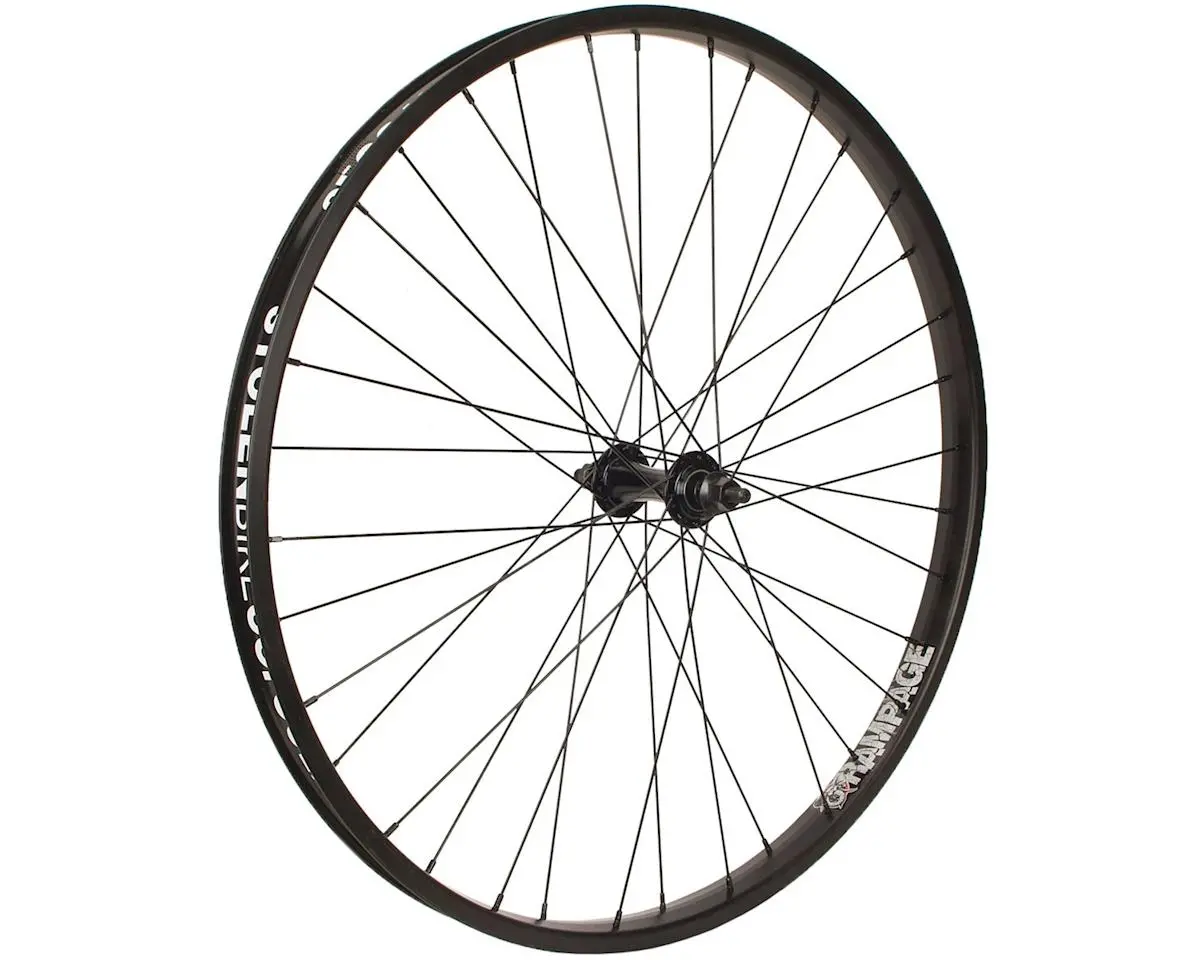 Stolen Rampage 26" Cruiser Front Wheel (Black) (26") 1