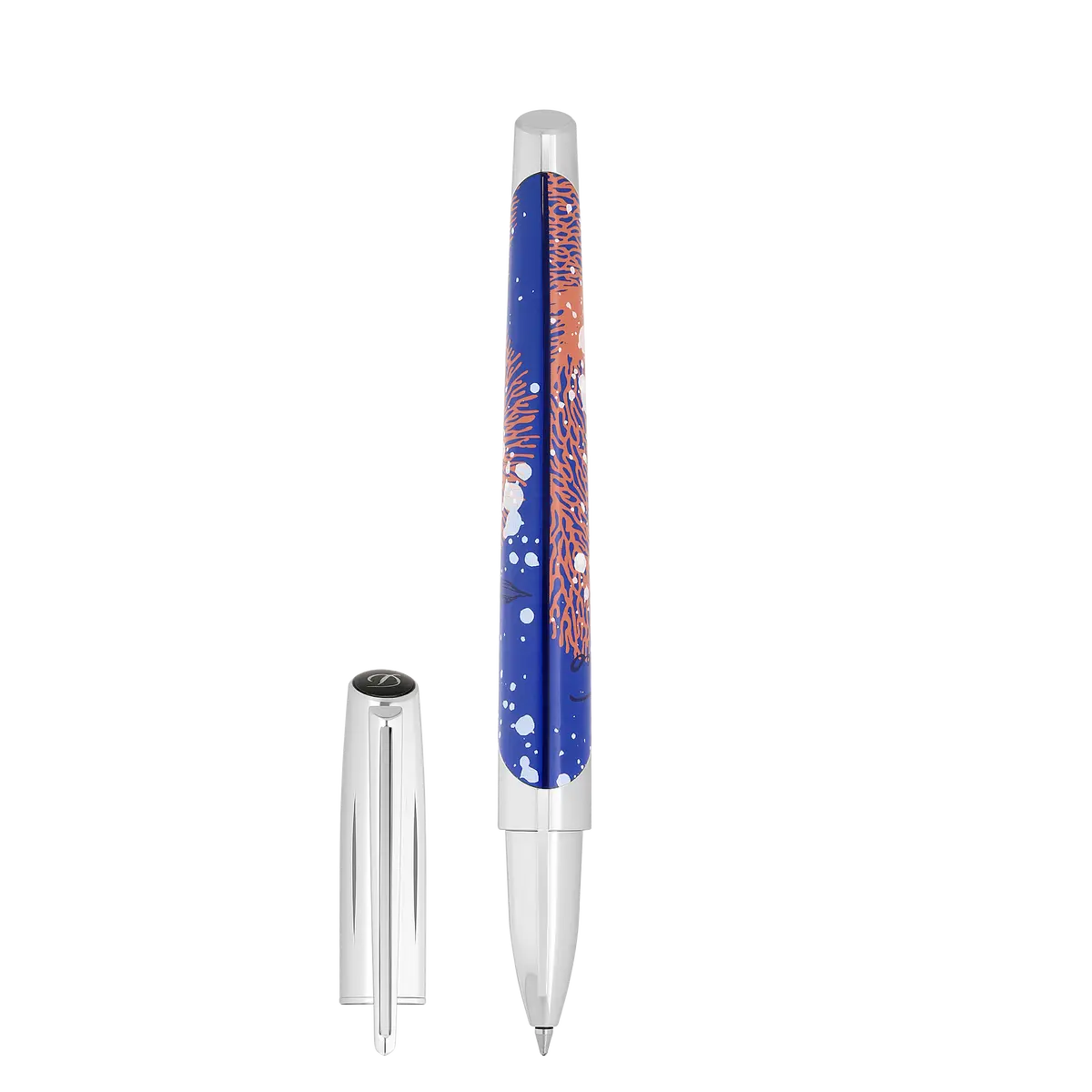 St Dupont Tintenroller Defi Milenium 20000 Lieues Sous Les Mers, Ltd. Edt., Royal-Blue 1