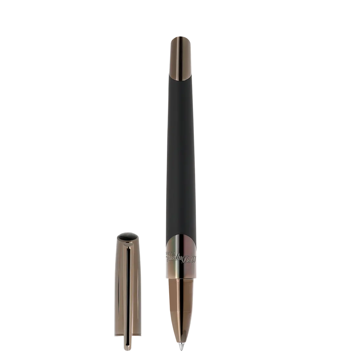 St Dupont Tintenroller Defi Milenium Defi, Chrom, Gunmetal 1