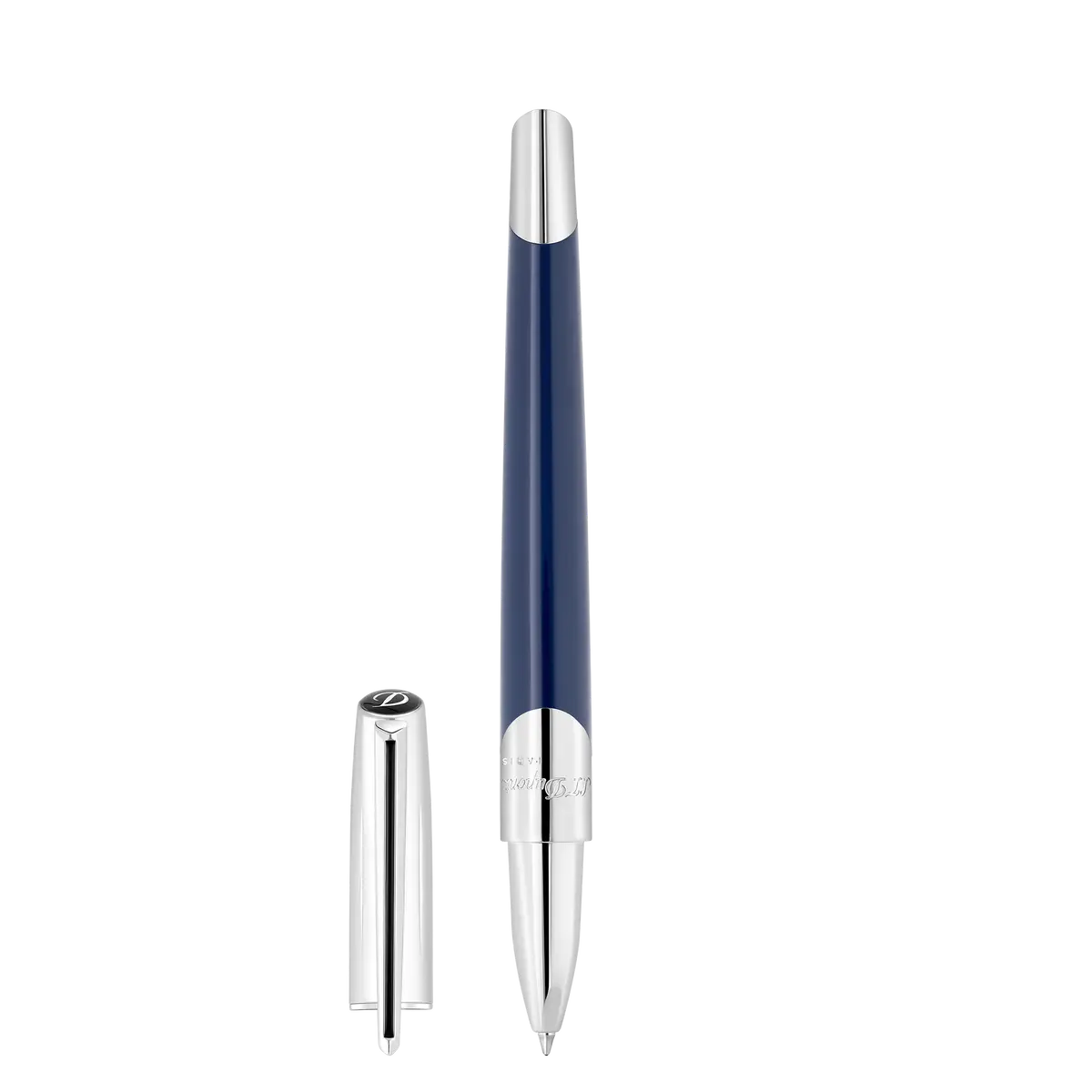 St Dupont Tintenroller Defi Milenium Defi, Palladium, Dark-Blue 1