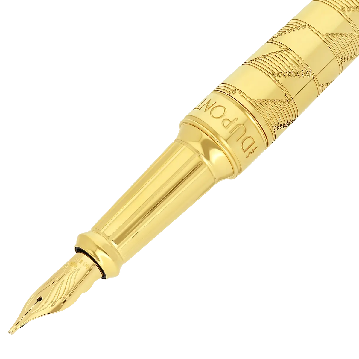 St Dupont Füllfederhalter Line D Eternity Monogram, Ltd. Edt., Golden 1