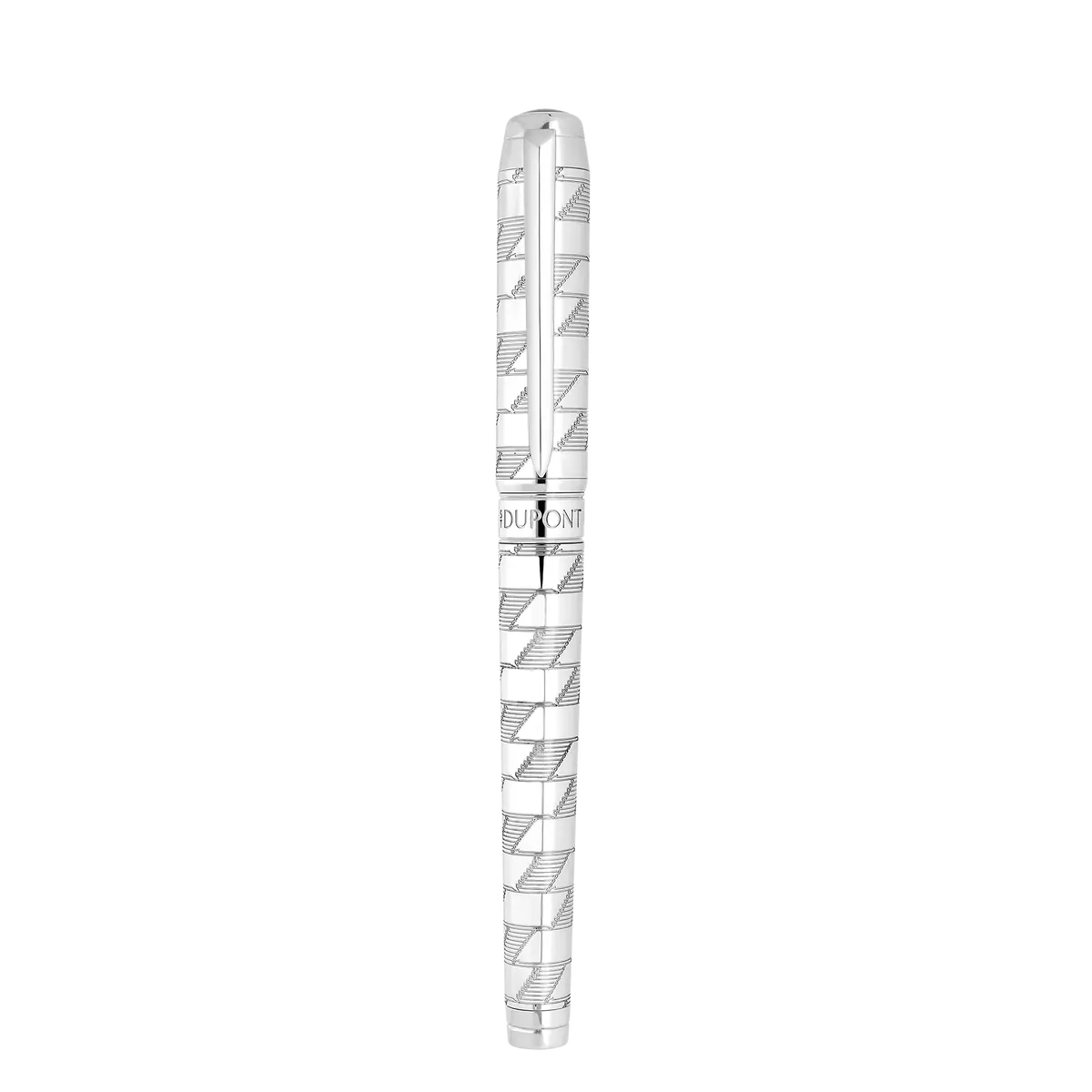 St Dupont Füllfederhalter Line D Eternity Monogram, Ltd. Edt., Silver 2
