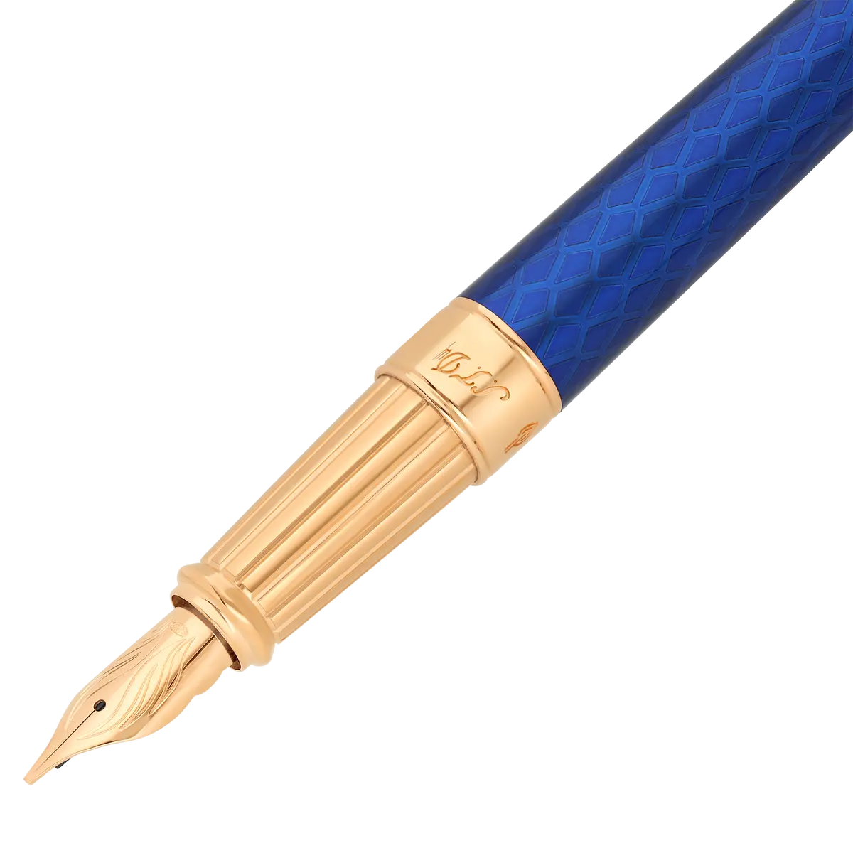 St Dupont Füllfederhalter Line D Eternity Dragon, Ltd. Edt., Royal-Blue 1