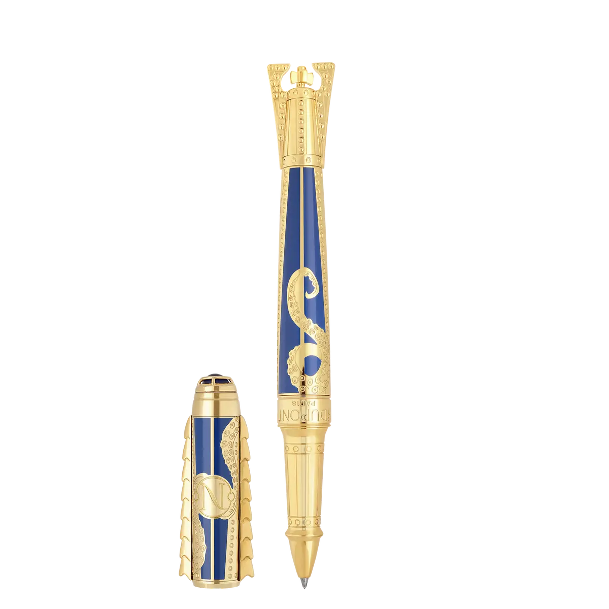 St Dupont Writing Instruments Set Schreibgerät 20000 Lieues Sous Les Mers, Ltd. Edt., Blue-Gulf-Stream 1