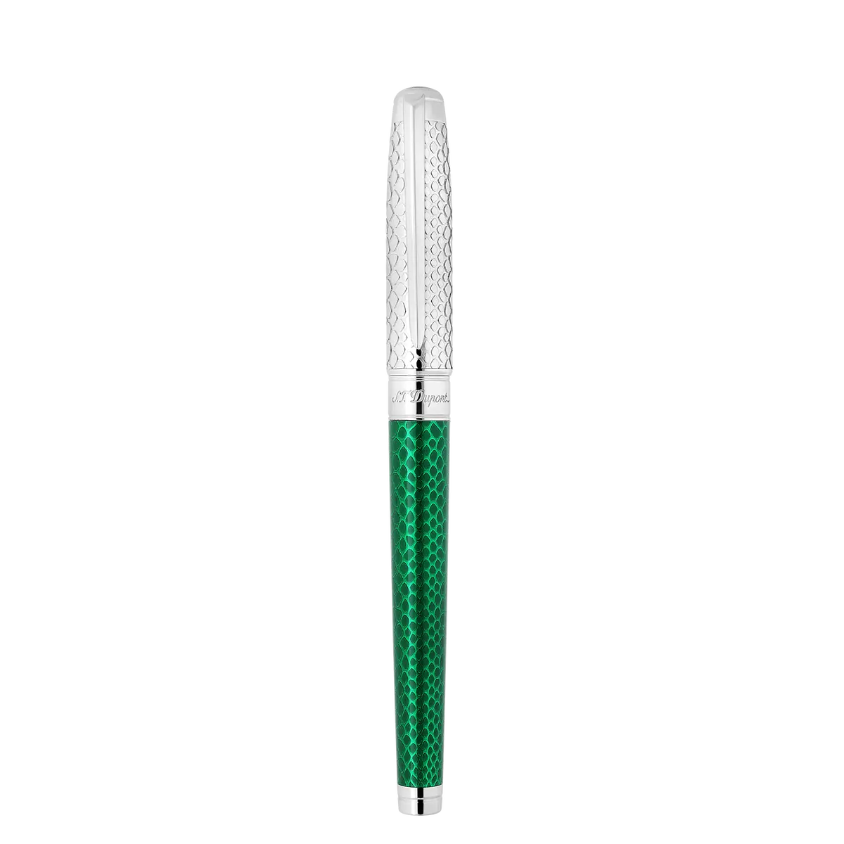 St Dupont Füllfederhalter Line D Eternity Snake Skin, Ltd. Edt., Grün 2