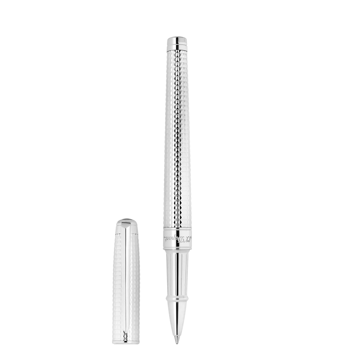 St Dupont Tintenroller Line D Eternity Eternity, Palladium, Silver 1