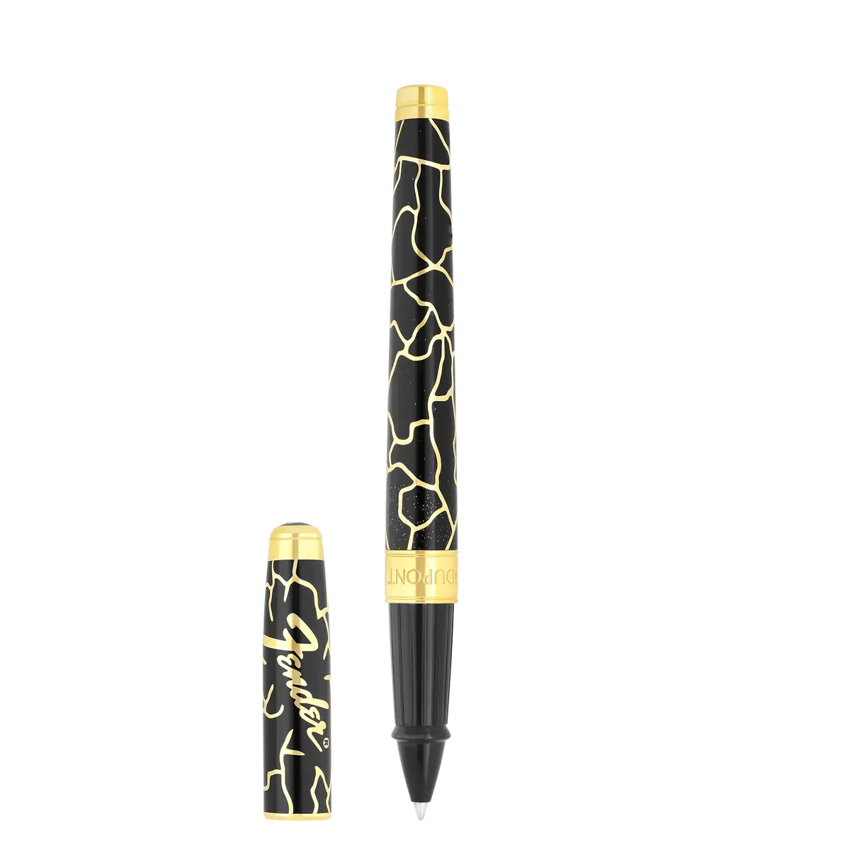 St Dupont Tintenroller Line D Eternity Ltd. Edt., Schwarz 1