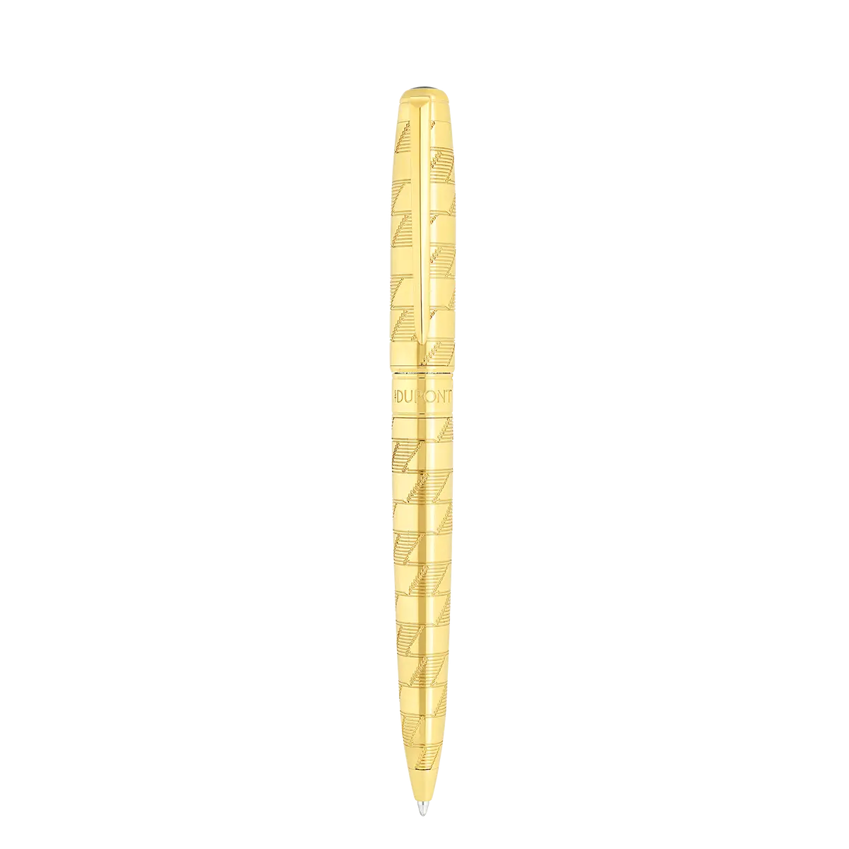 St Dupont Kugelschreiber Line D Eternity Monogram, Ltd. Edt., Golden 1