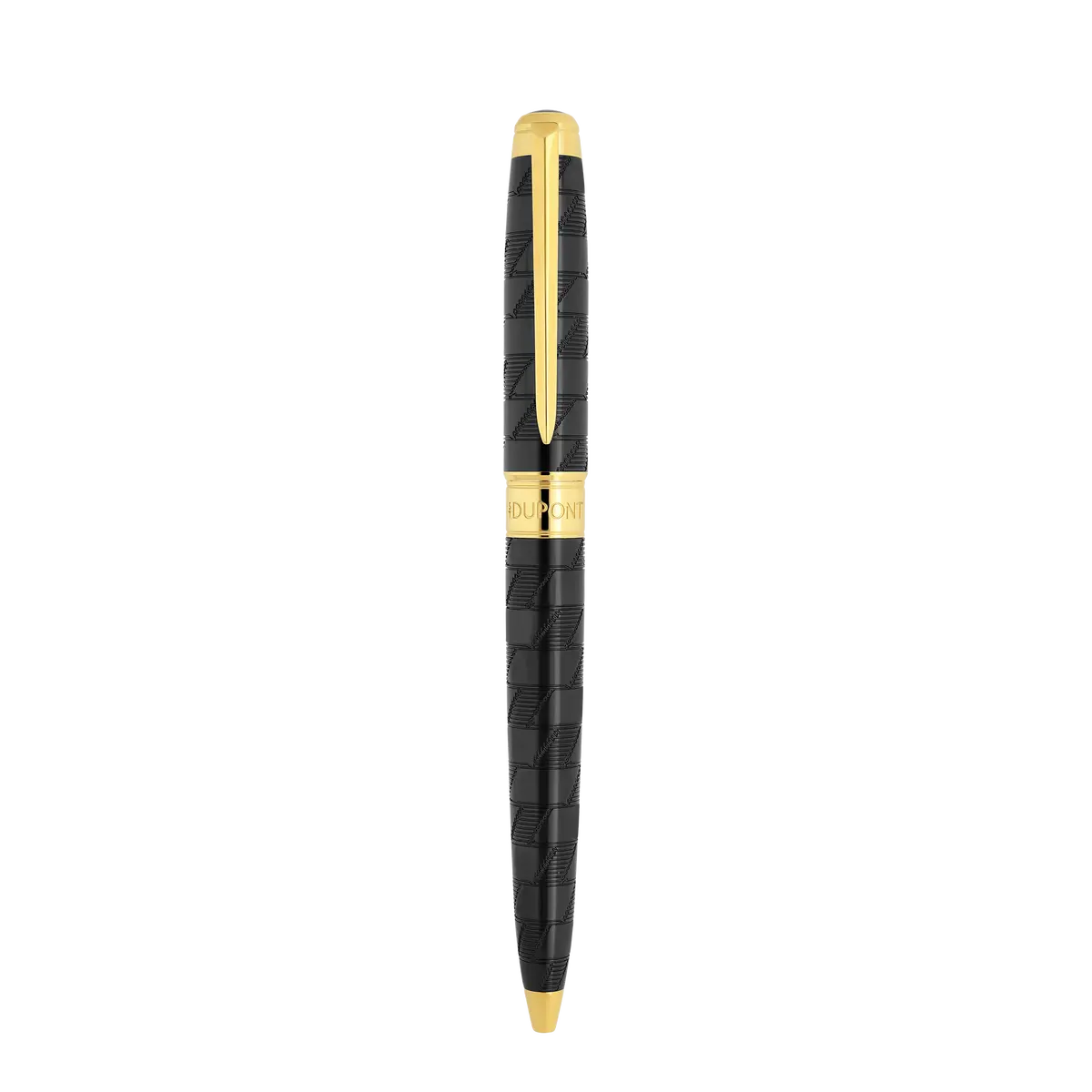 St Dupont Kugelschreiber Line D Eternity Monogram, Ltd. Edt., Schwarz 1