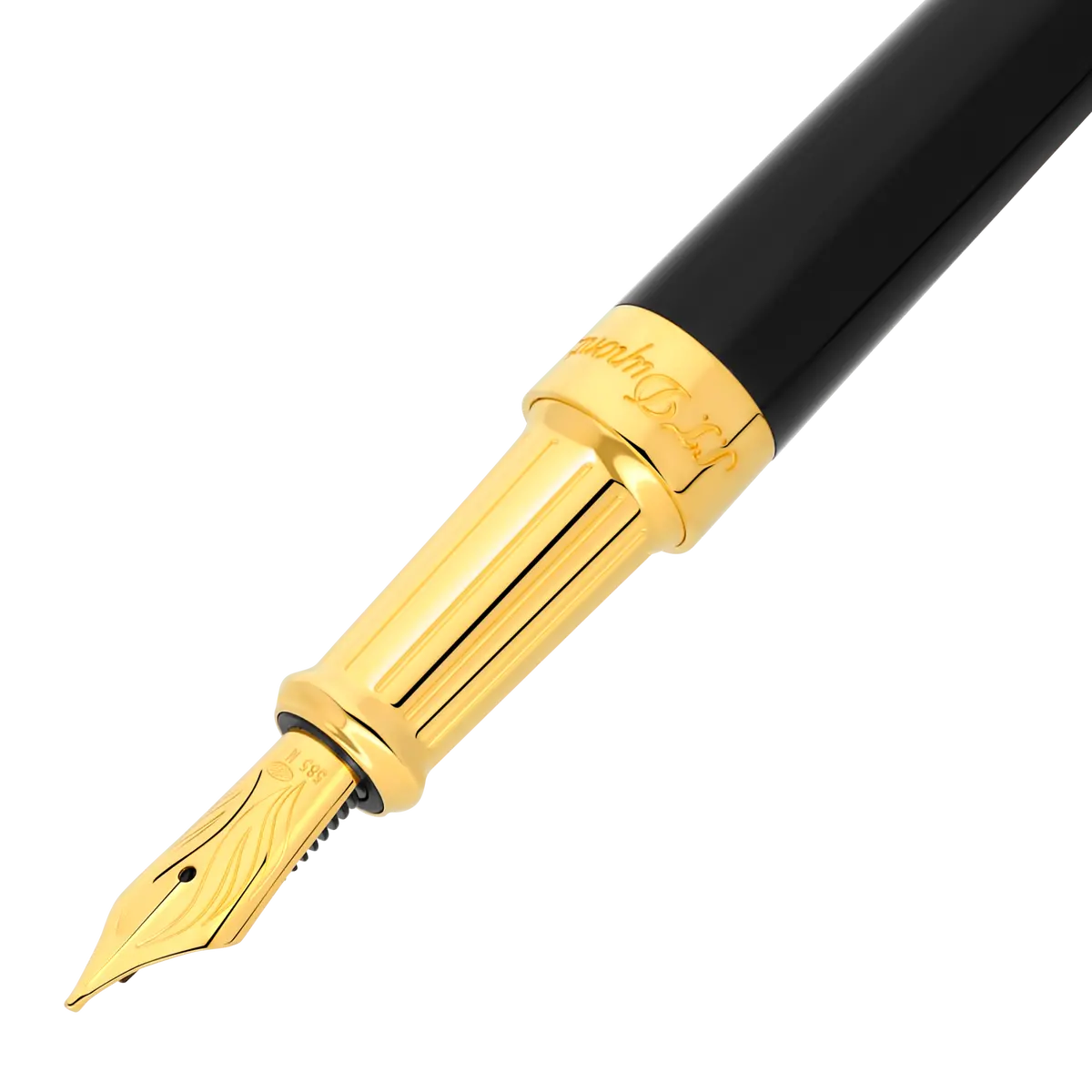 St Dupont Füllfederhalter Liberte Liberte, Schwarz 1