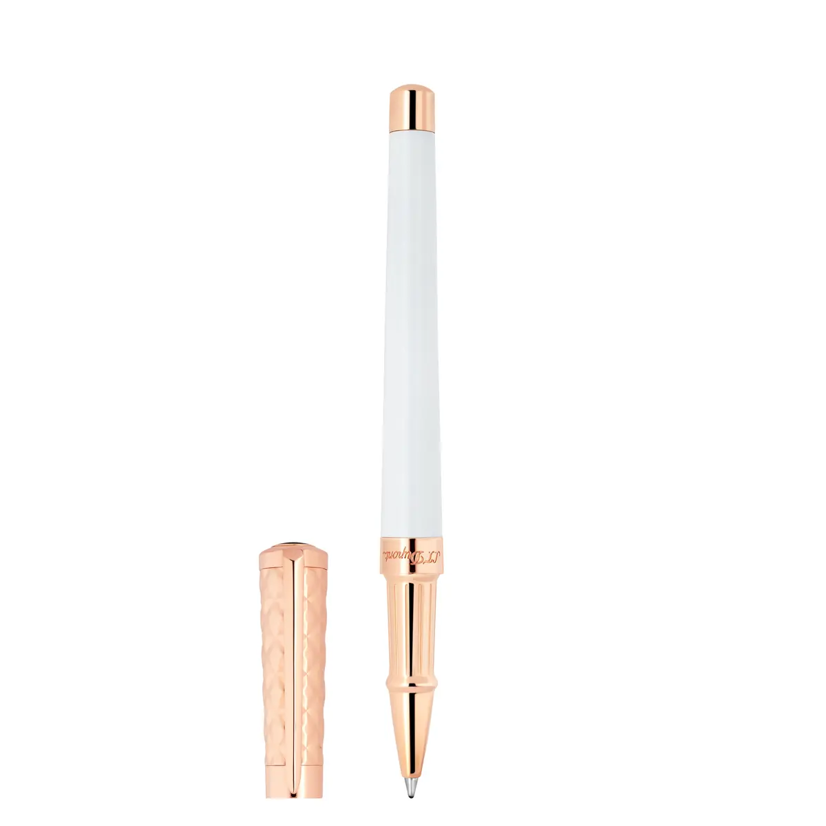 St Dupont Tintenroller Liberte Liberte, White 1