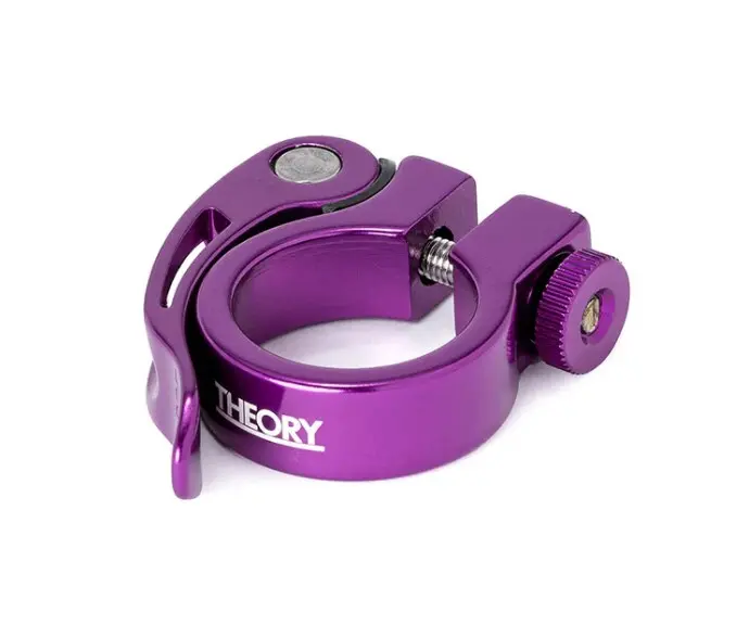 Theory Qr Seat Clamp 28.6Mm Purple 1