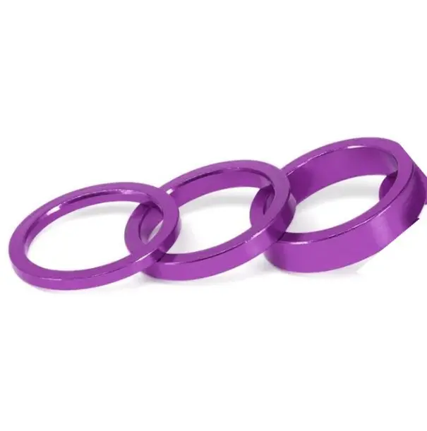 Theory 1-1/8" Headset Spacers 2,5,10Mm Purple 1