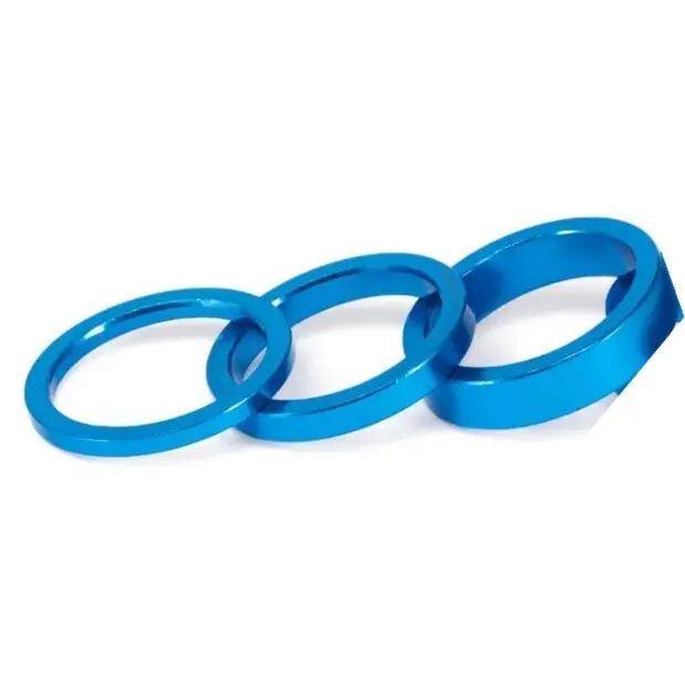 Theory 1-1/8" Headset Spacers 2,5,10Mm Blue 1