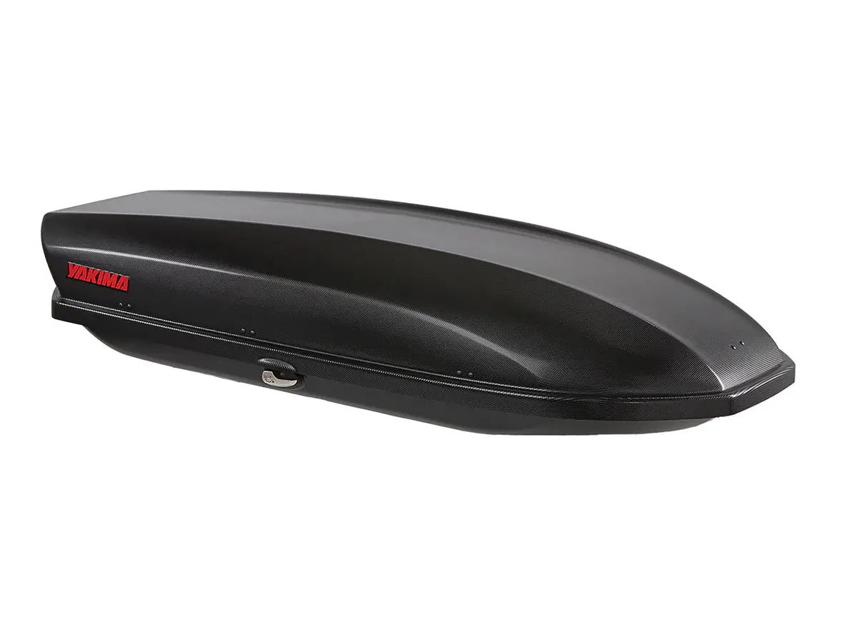 Yakima Skybox18  Roof Cargo Box: Carbonite 1