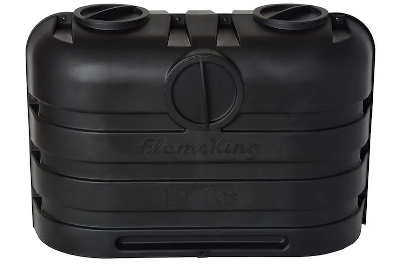 Dual Propane Tank Cover W/ Regulator Access Port - 14" (W) X 29" (L) X 19" (H) 1