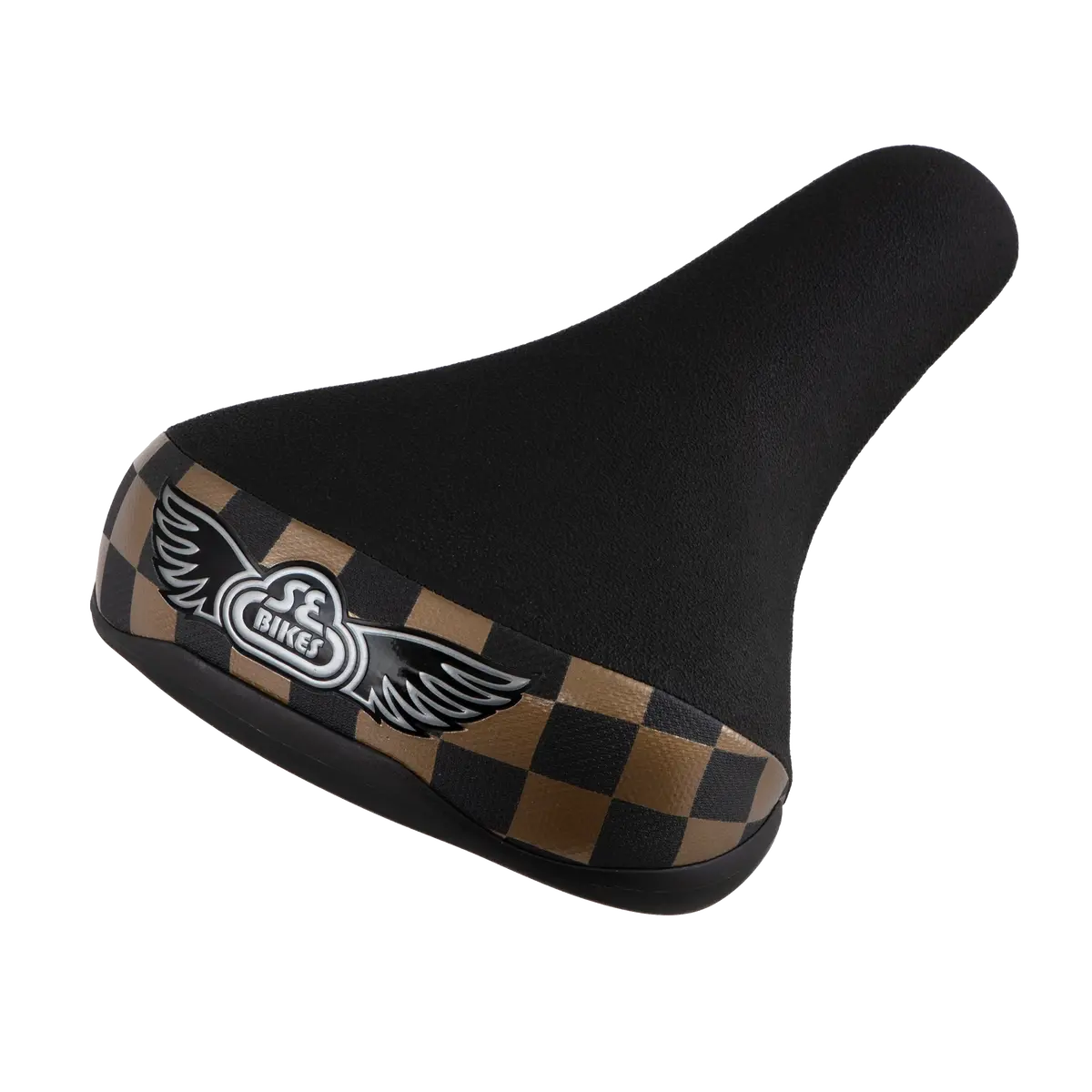 Se Bikes Flyer Seat Checkerboard (Black/Gold) 1
