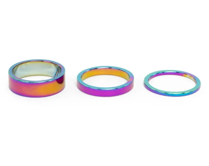 Theory 1-1/8" Headset Spacers 2,5,10 Mm Oilslick 1