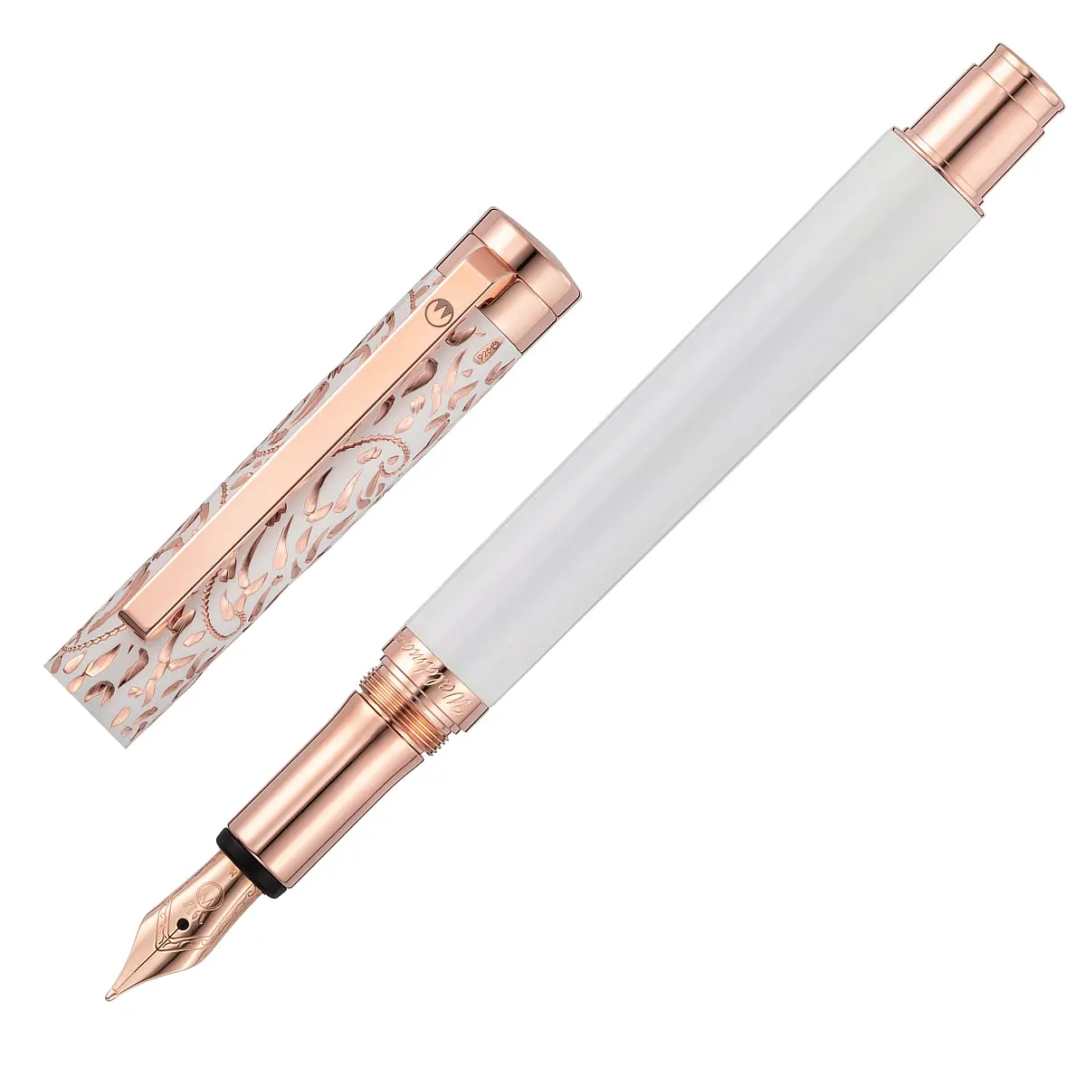 Waldmann, Füller Xetra Vienna Lady, Rosegold, Weiß 1