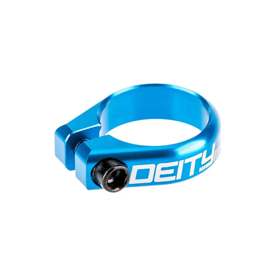 Deity Circuit Seatpost Clamp, 38.6Mm (Blue) 1