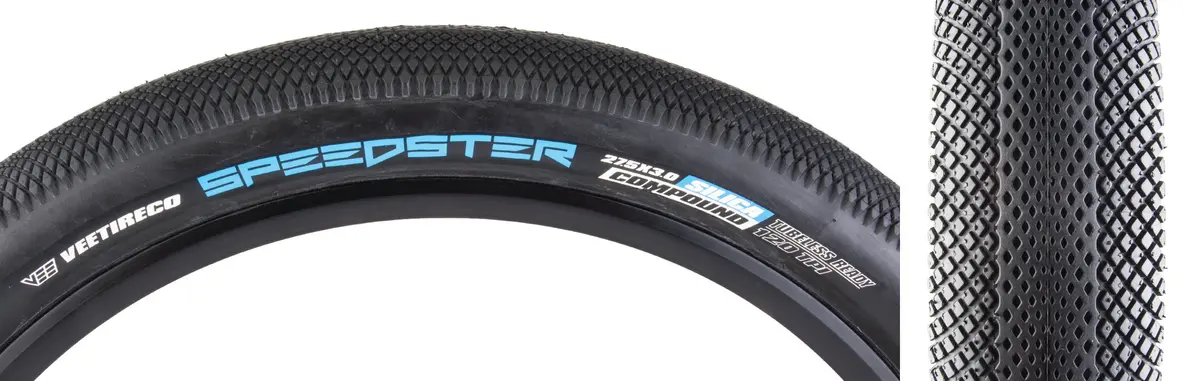 Se Racing Vee Tire 27.5" X 3.0" (Black) Folding 1