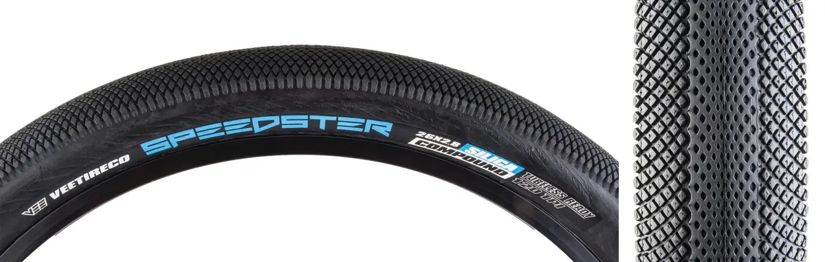 Se Racing Speedster 26" X 2.8" (Black) Folding 1