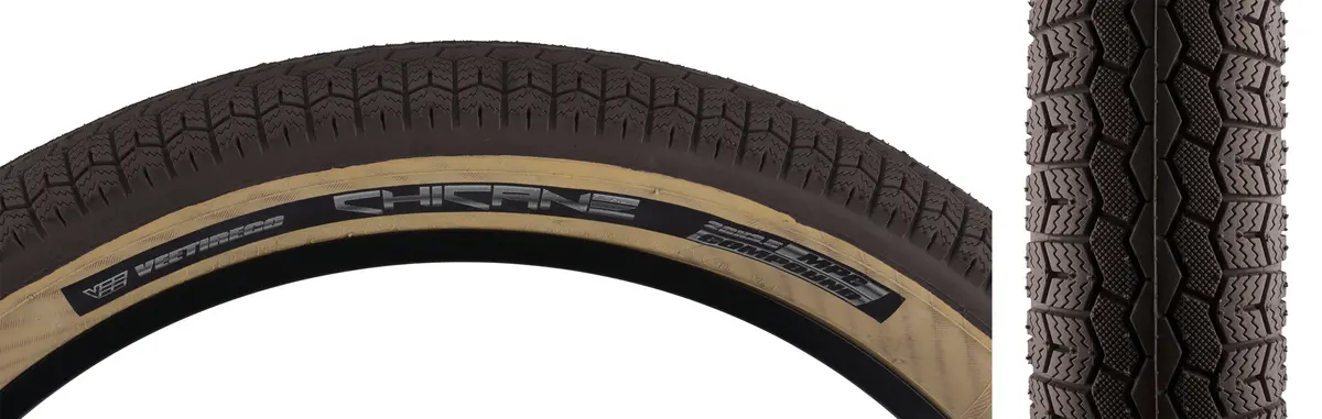 Se Bikes Vee Tire Chicane 26" X 3.5" (Blk/Tan) Wire 1