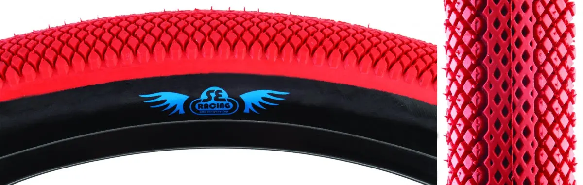Se Bikes Speedster Tire 29" X 2.1" (Red/Black) 1