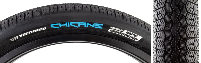 Se Racing Vee Tire Chicane 26" X 3.5" (Black) Wire 1