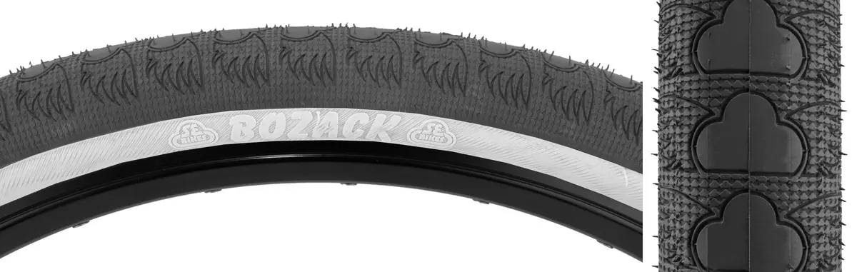 Se Bikes Bozack Tire 26" X 2.4" (Black/White) 1