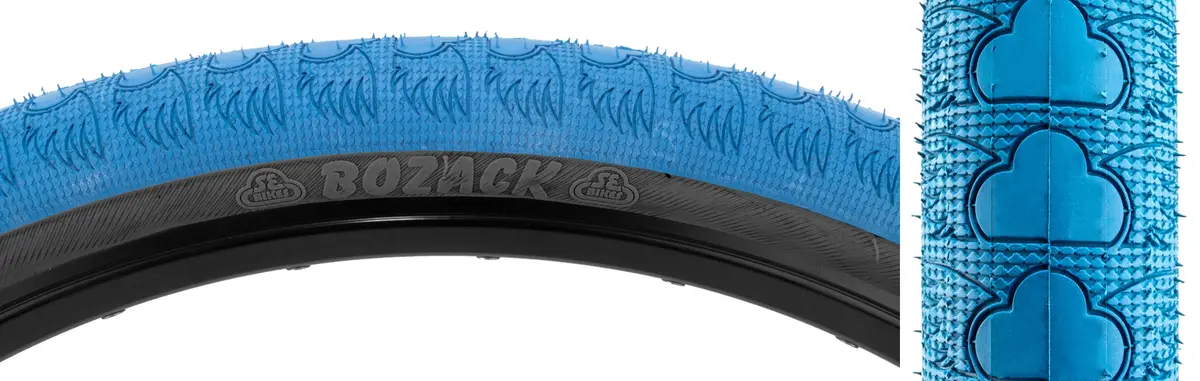 Se Bikes Bozack Tire 26" X 2.4" (Black/Light Blue) 1